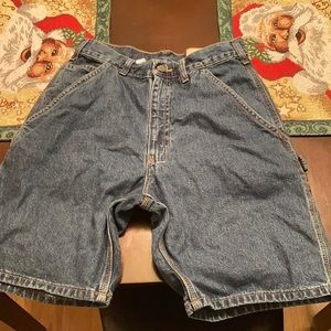 Assorted carhartt denim work shorts